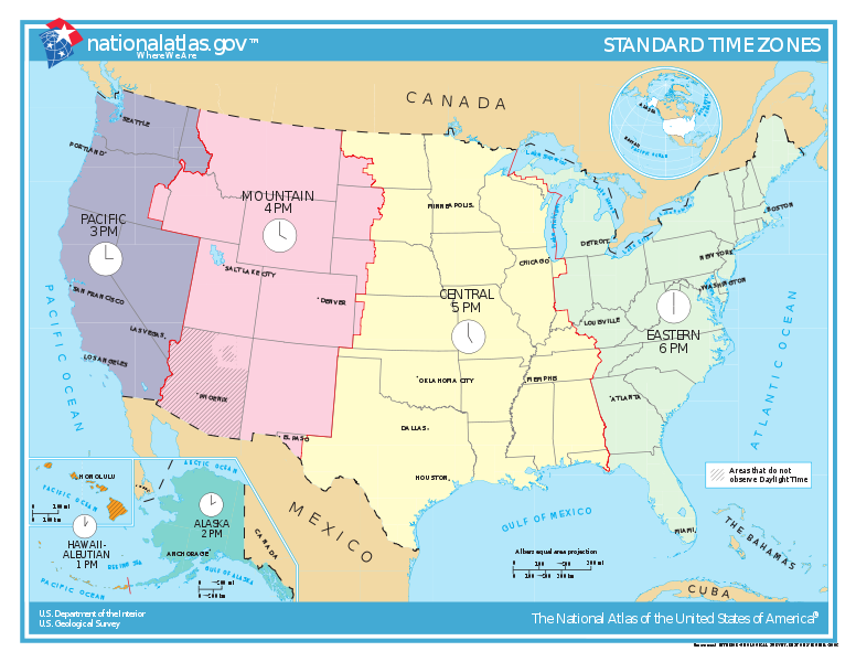 United States Time Zones